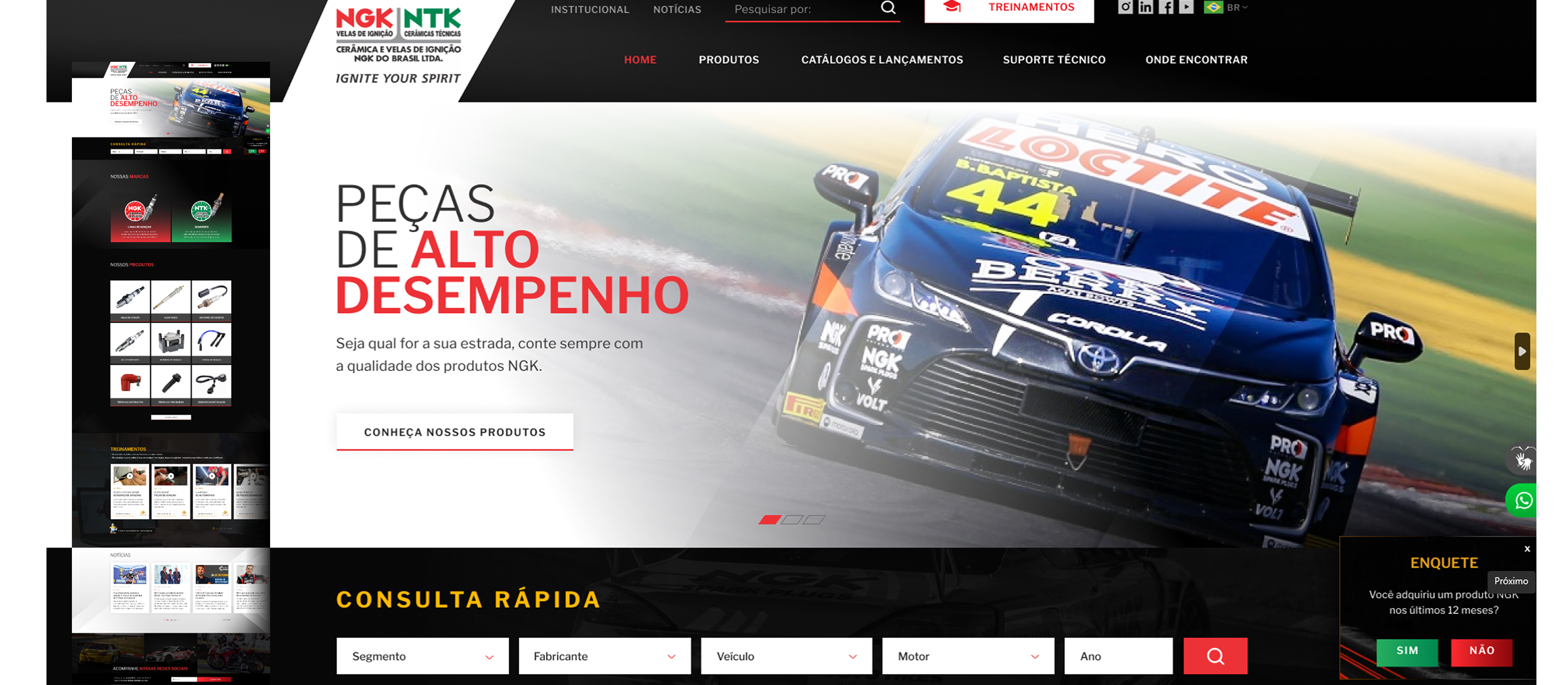 Visão geral do diagnóstico e proposta da NGK LATAM